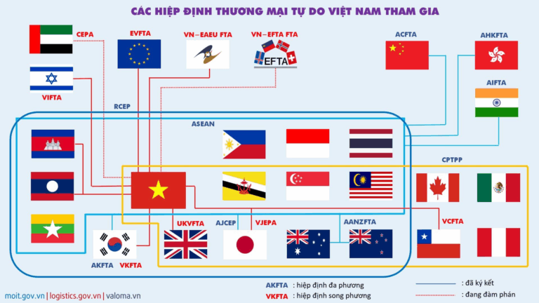 Doanh Nghiệp Xuất Khẩu Tận Dụng Fta: Hướng Dẫn Từ Evfta Đến Rcep Trong Năm 2025