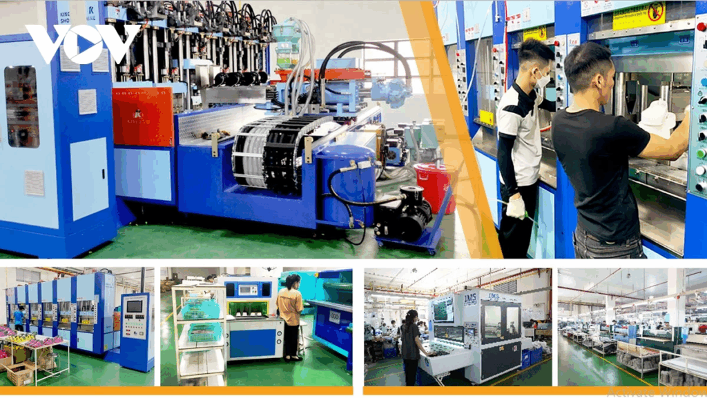 Ứng Dụng Công Nghệ Và Tự Động Hóa Nâng Cao Chất Lượng Sản Phẩm Giày Dép Xuất Khẩu